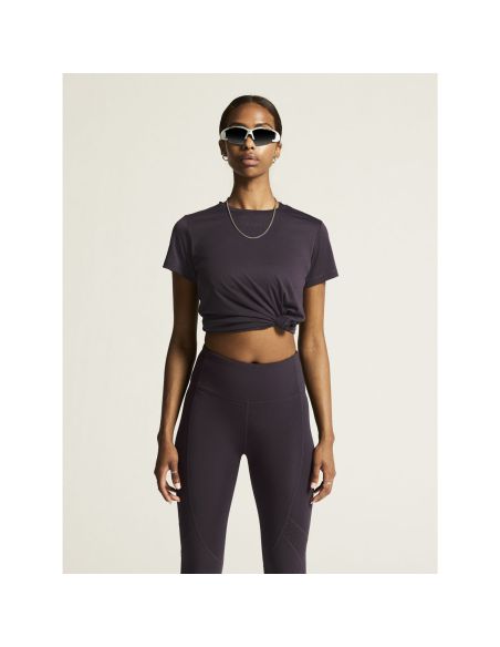 Craft Dames Core Essence SS Tee 2 W DK PLUM