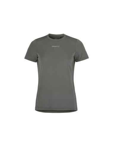 Craft Dames ADV Essence SS Tee 2 W Granite