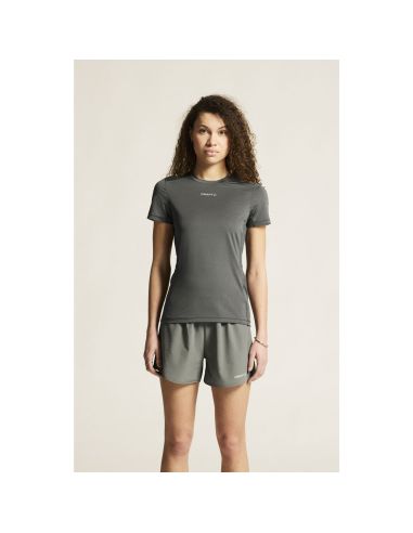Craft Dames ADV Essence SS Tee 2 W Granite