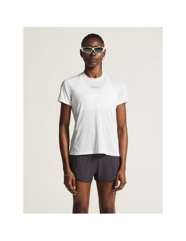 Craft Dames ADV Essence SS Tee 2 W Wit