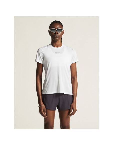 Craft Dames ADV Essence SS Tee 2 W Wit