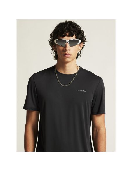 Craft Heren Core Essence SS Tee 2 M Zwart