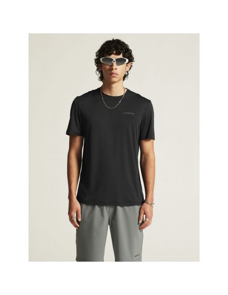 Craft Heren Core Essence SS Tee 2 M Zwart