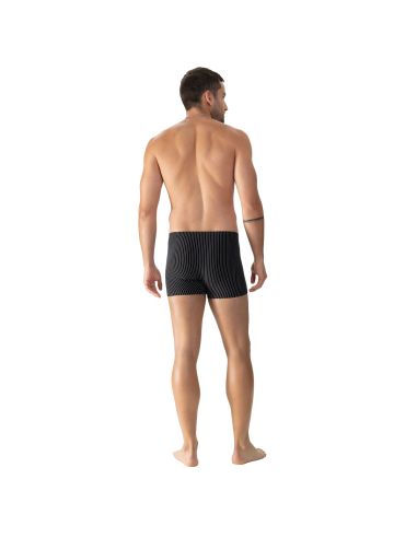 MEY Heren Shorty BC Stripes Zwart 37369