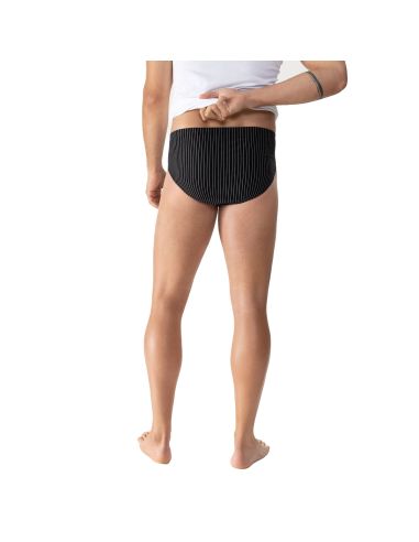 MEY Heren Jazz Pants BC Stripes Zwart 38136