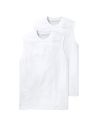 Schiesser Heren Sleeveless Shirt Essentials 2Pack Wit