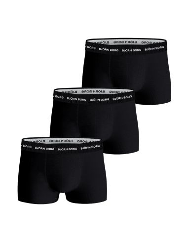 Bjorn Borg Heren Trunk Shorts 3Pack Cotton Stretch MP001