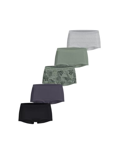 Bjorn Borg Dames Everyday cotton boxer shorts 5pack Zwart MP001