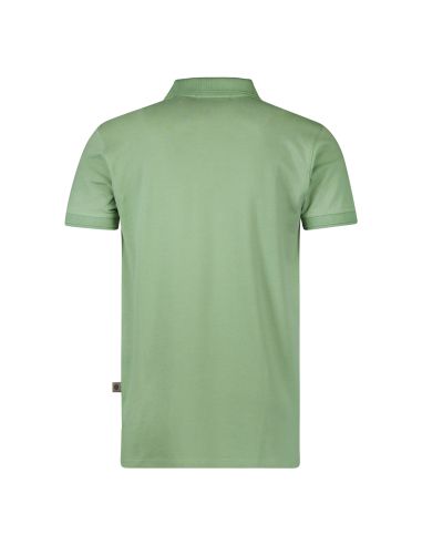 Gino Santi Heren Polo Pique Light Green