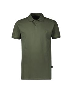 Gino Santi Heren Polo Pique Forest Green