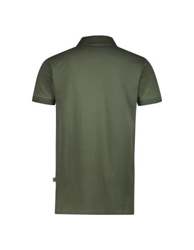 Gino Santi Heren Polo Pique Forest Green