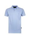 Gino Santi Heren Polo Pique Blue