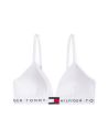 Tommy Hilfiger Women Triangle Bra Wit YBR