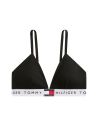 Tommy Hilfiger Women Triangle Bra Zwart BDS