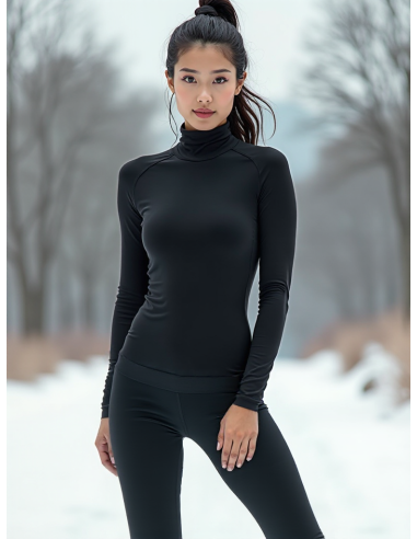 Gino Santi Dames Thermo Viloft Broek Zwart