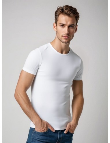 MWTS Heren T-shirt ronde hals Slim fit 2-Pack