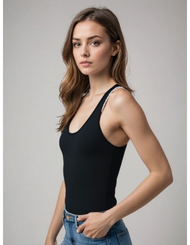 MWTS Dames Topje zwart 2-Pack
