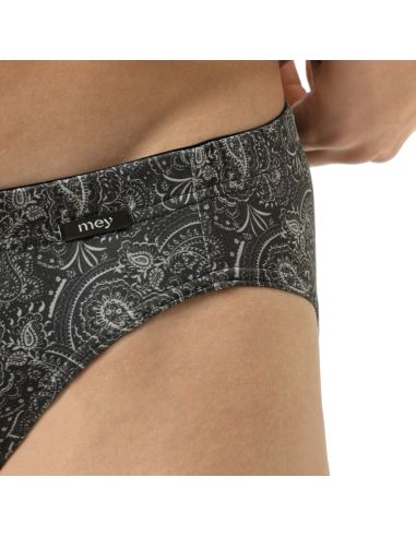 MEY Heren Jazz Pants BC Paisley Zwart 2120138