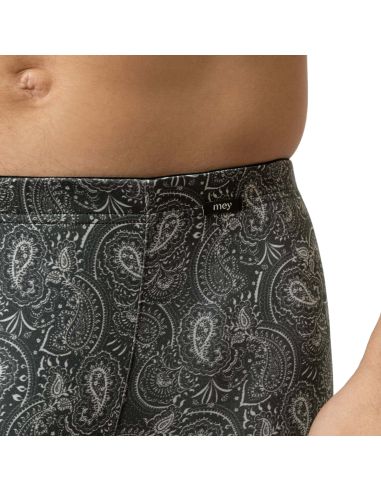 MEY Heren Shorty BC Paisley Zwart 2120139