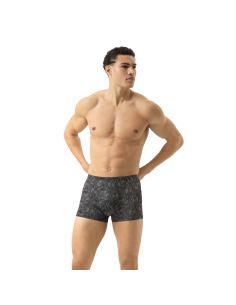 MEY Heren Shorty BC Paisley Zwart 2120139 2