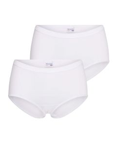 Beeren Dames slip Midi Comfort Feeling 2Pack Wit