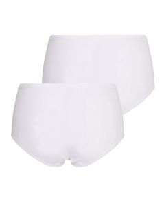 Beeren Dames slip Midi Comfort Feeling 2Pack Wit 2