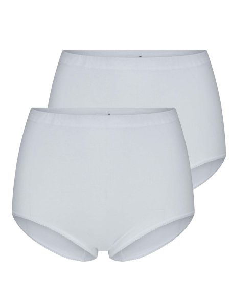 Beeren Dames tailleslip (Maxi) Briljant 2Pack Wit