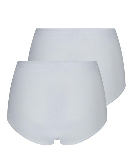 Beeren Dames tailleslip (Maxi) Briljant 2Pack Wit