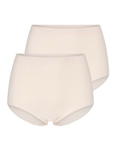 Beeren Dames tailleslip (Maxi) Briljant 2Pack Beige