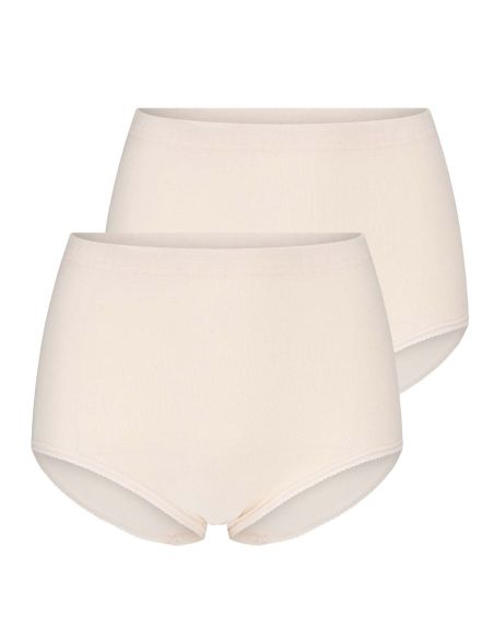 Beeren Dames tailleslip (Maxi) Briljant 2Pack Beige