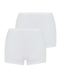 Beeren Dames Panty Softly 2Pack Wit 2