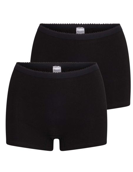 Beeren Dames Panty Softly 2Pack Zwart