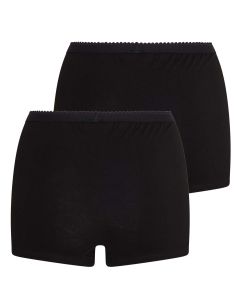 Beeren Dames Panty Softly 2Pack Zwart 2