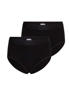 Beeren Meisjes slip Comfort Feeling 2Pack Zwart