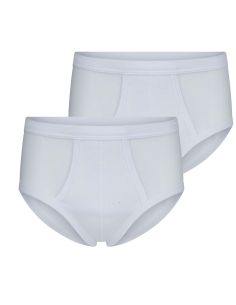 Beeren Heren slip met gulp M3000 2Pack Wit