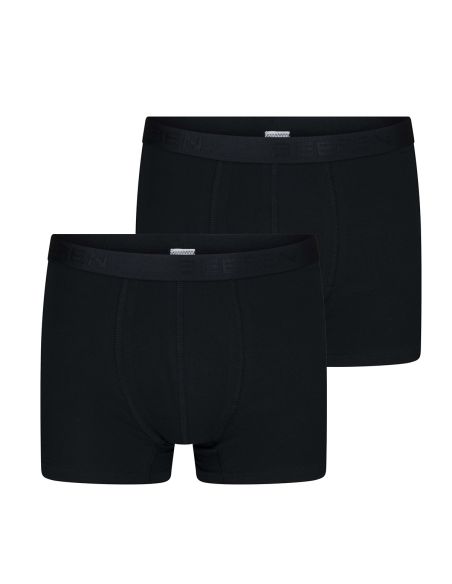 Beeren Heren boxershort Rolf 2Pack Zwart