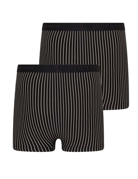 Beeren Heren boxershort B.Y. Rocky 2Pack Zwart