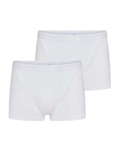 Beeren Heren boxershort Young (zachte micro stof) 2Pack Wit