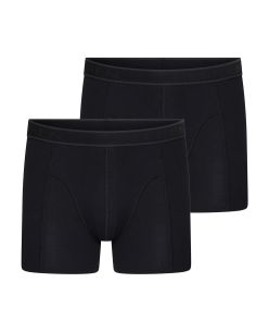 Beeren Heren boxershort Cotton Stretch Hugo 2Pack Zwart
