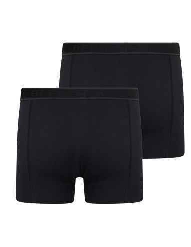 Beeren Heren boxershort Cotton Stretch Hugo 2Pack Zwart
