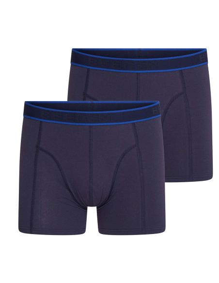 Beeren Heren boxershort Cotton Stretch Hugo 2Pack Navy