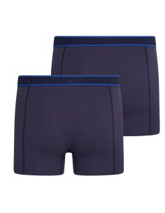 Beeren Heren boxershort Cotton Stretch Hugo 2Pack Navy 2
