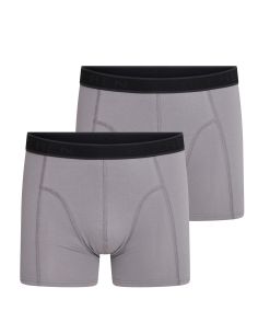 Beeren Heren boxershort Cotton Stretch Hugo 2Pack Grijs