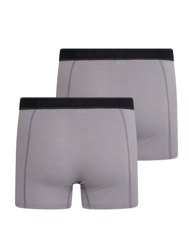 Beeren Heren boxershort Cotton Stretch Hugo 2Pack Grijs