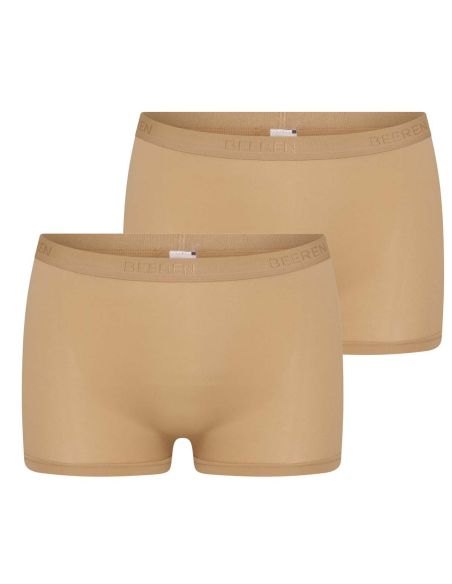 Beeren Dames boxershort Young 2Pack Beige