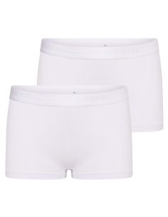 Beeren Meisjes boxershort Comfort Feeling 2Pack Wit