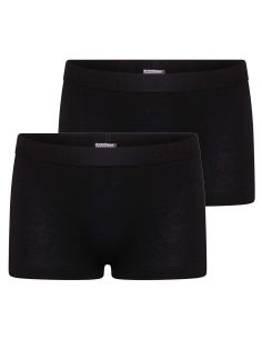 Beeren Meisjes boxershort Comfort Feeling 2Pack Zwart