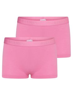 Beeren Meisjes boxershort Comfort Feeling 2Pack Roze