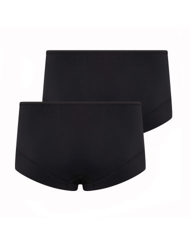 Beeren Meisjes short Elegance 2Pack Zwart
