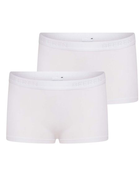 Beeren Meisjes boxershort Young 2Pack Wit